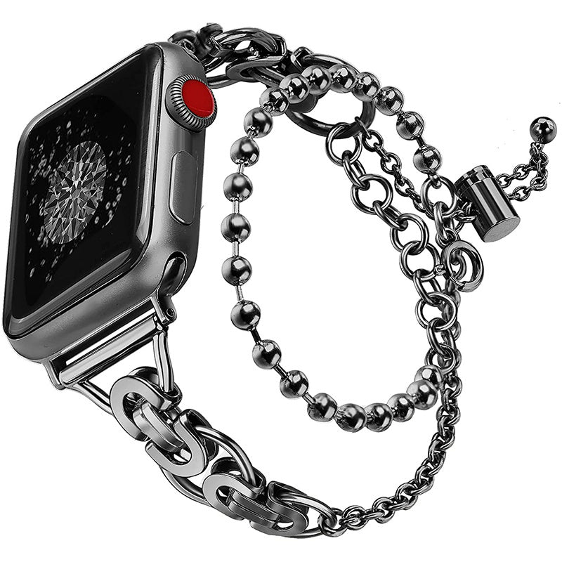 For Apple Watch Series 9 8 7 41mm SE (2023) SE SE (2022) 6 5 4 40mm 3 2 1 38mm Watch Band Stainless Steel Bracelet Wristband Strap For Apple Watch Series 9 8 7 41mm SE (2023) SE SE (2022) 6 5 4 40mm 3 2 1 38mm Watch Band Stainless Steel Bracelet Wristband Strap